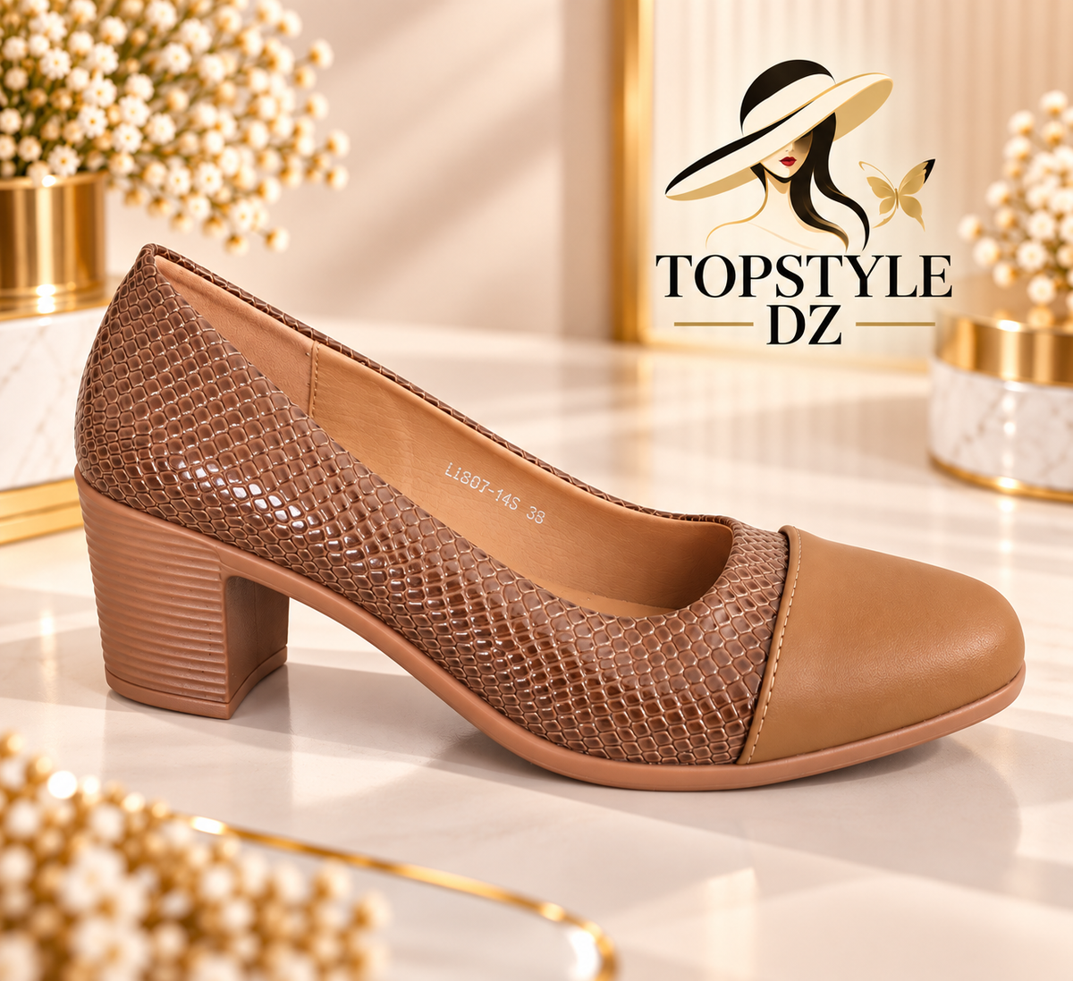 Escarpins Femme Élégants – Noir | TOPSTYLE DZ